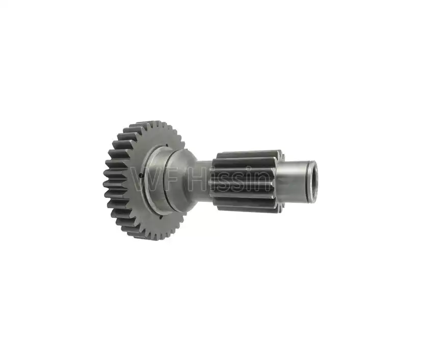 Auxiliary gearshift middle shaft